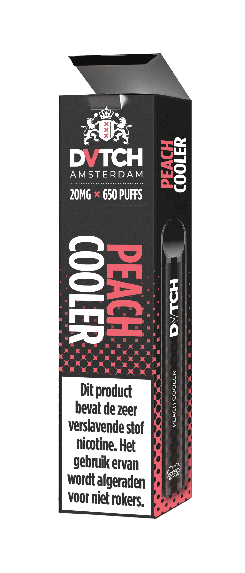 DVTCH Peach Cooler 650 Puffs | E liquid nicotine